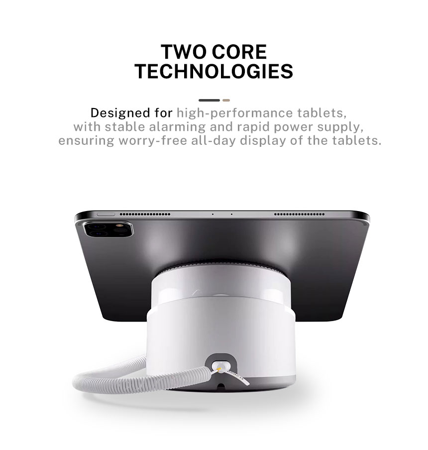 Tablet Alarm System Security Display Stand